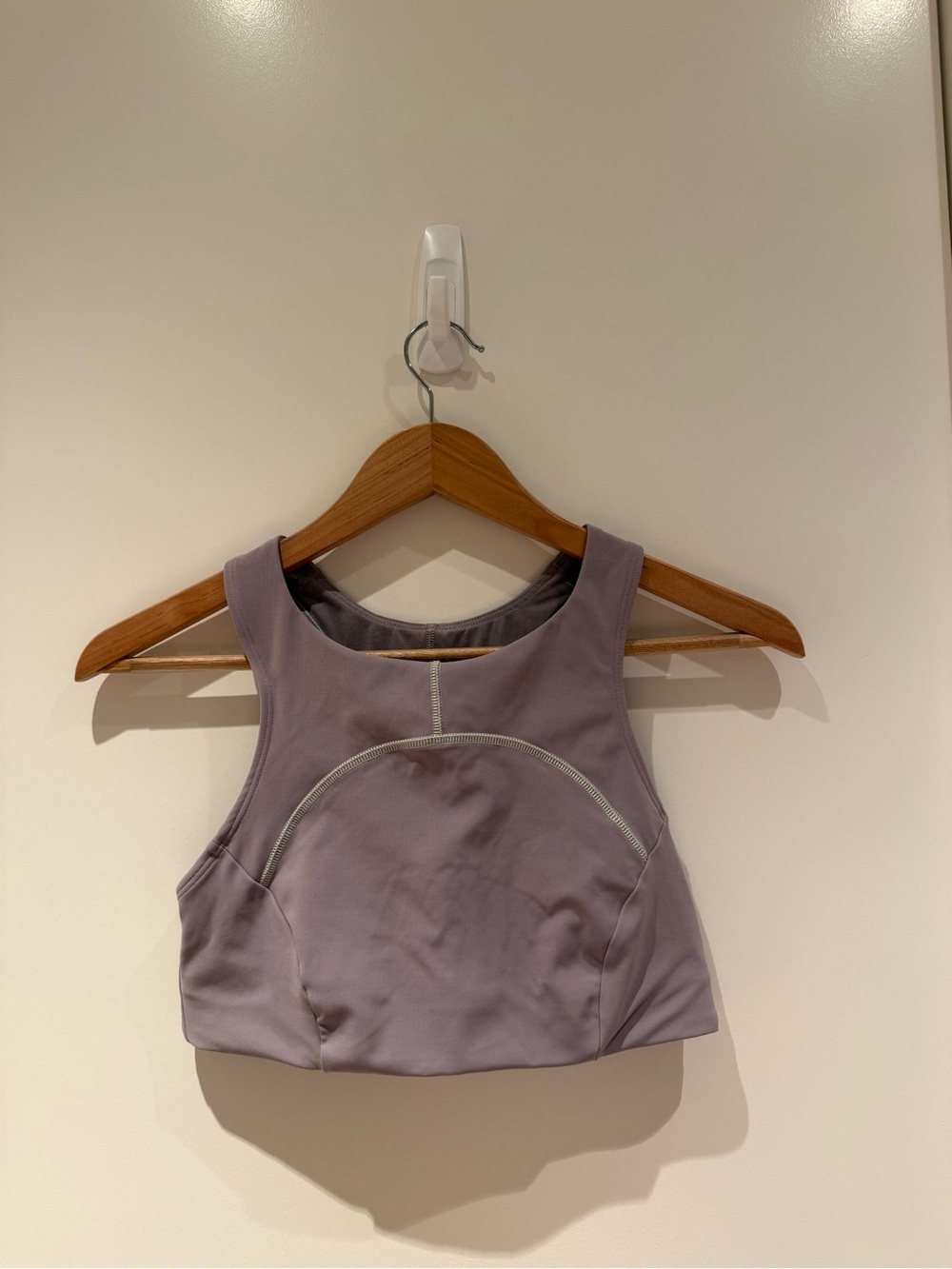 lululemon athletica Lavender High-Neck Sports Bra